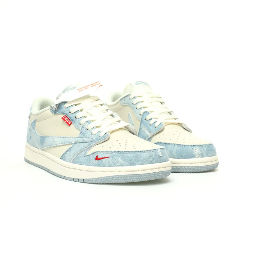 Travis Scott x Air 1 Low OG SP Exclusive Denim Sneaker