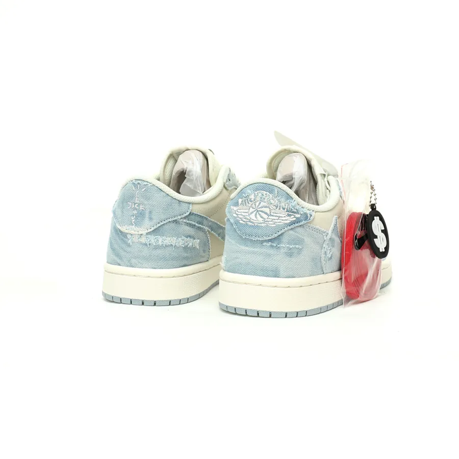 Travis Scott x Air 1 Low OG SP Exclusive Denim Sneaker