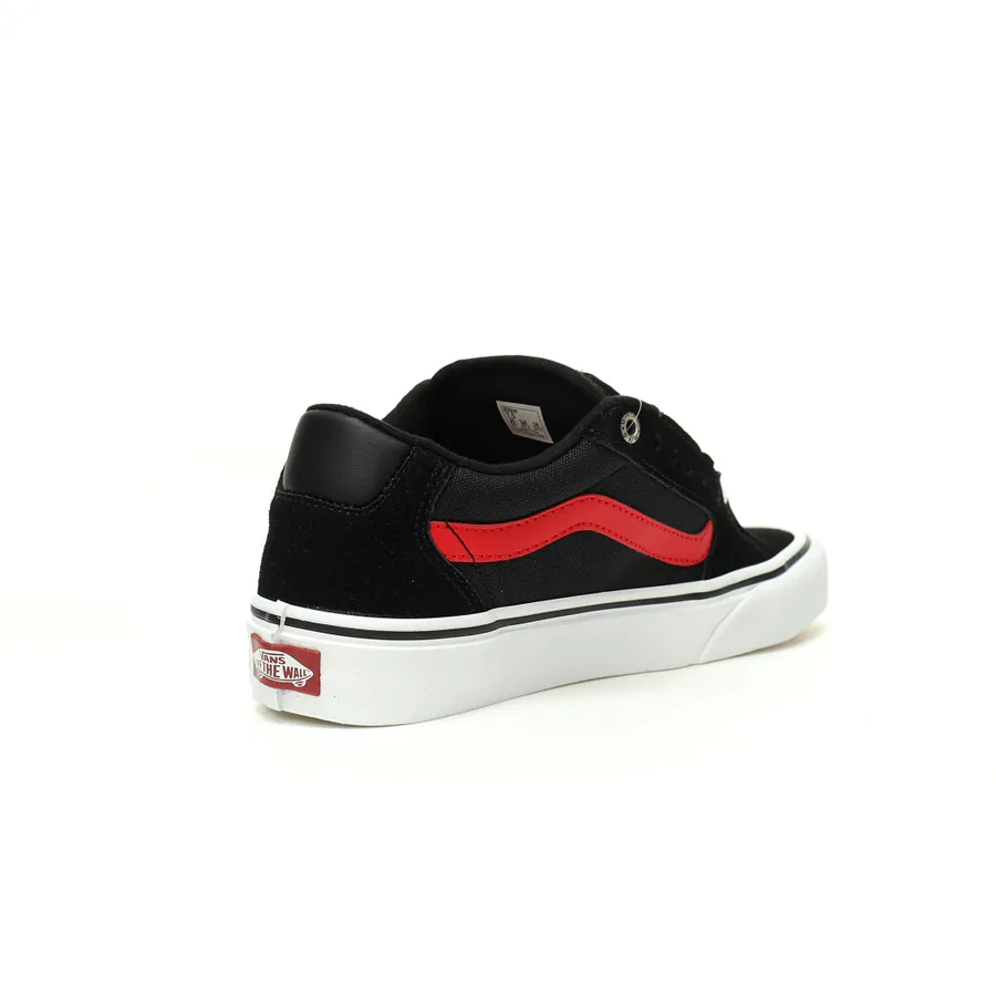 Vans Old Skool Faulkner Black White Retro Suede Slip On Skate Shoes