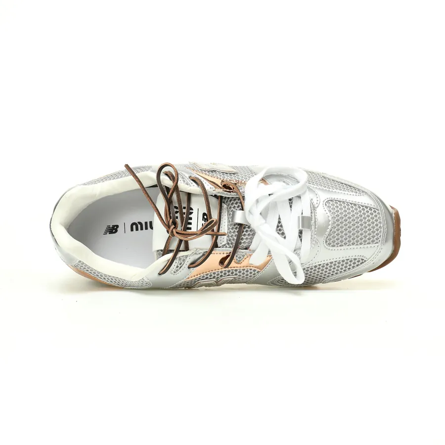 Miu Miu x New Balance 530 SL Leather Sneakers