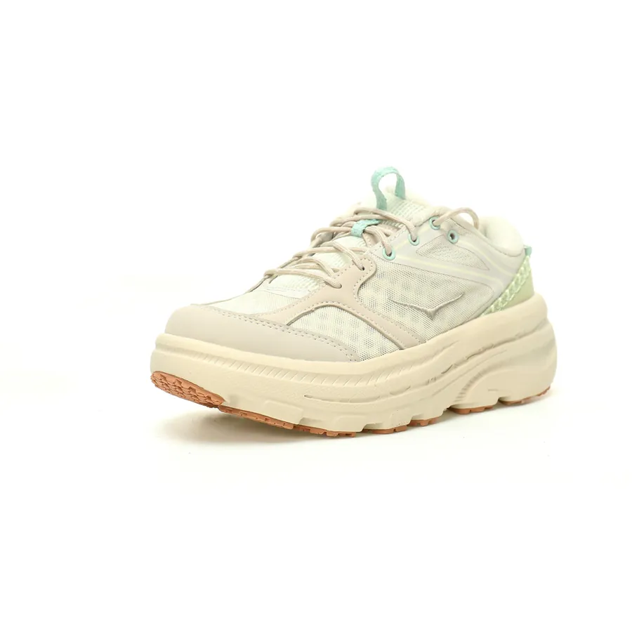 HOKA ONE ONE Bondi B3 Low Sandymint Green, Low Cut Lightweight Running Shoes