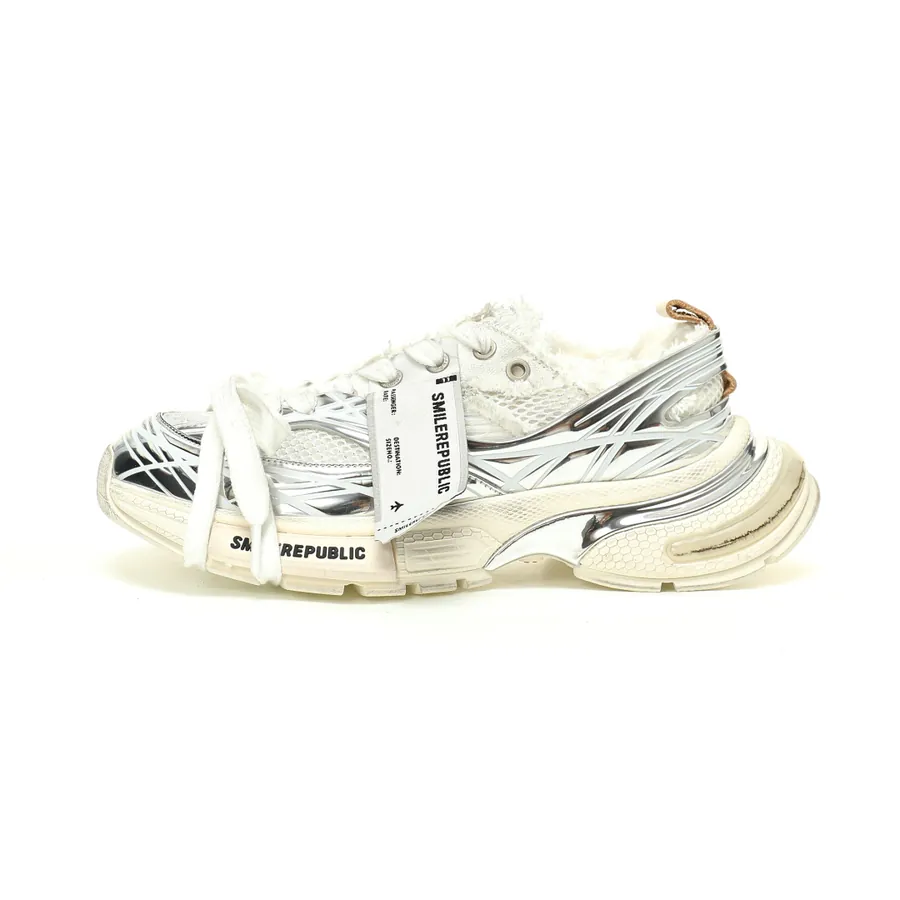 SMILEREPUBLIC Skyline Lows 70s Vintage Style Low Top Sneaker