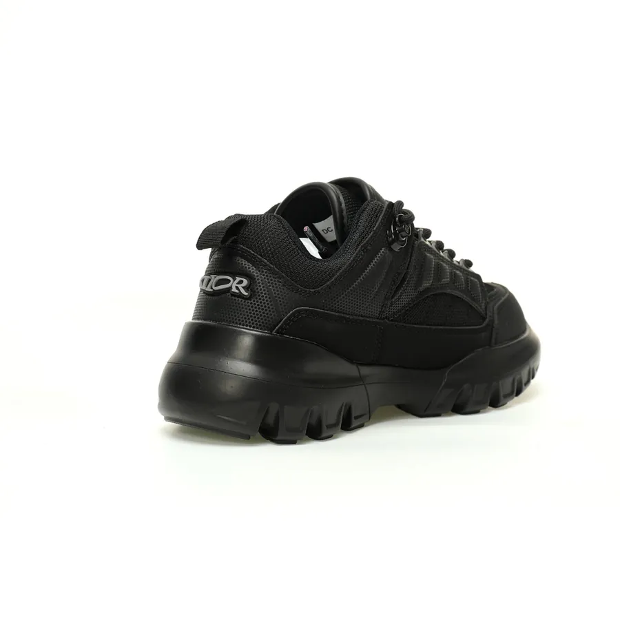 DIO Men's Sneaker Snow Derby Series, Dad Style, Full Black
