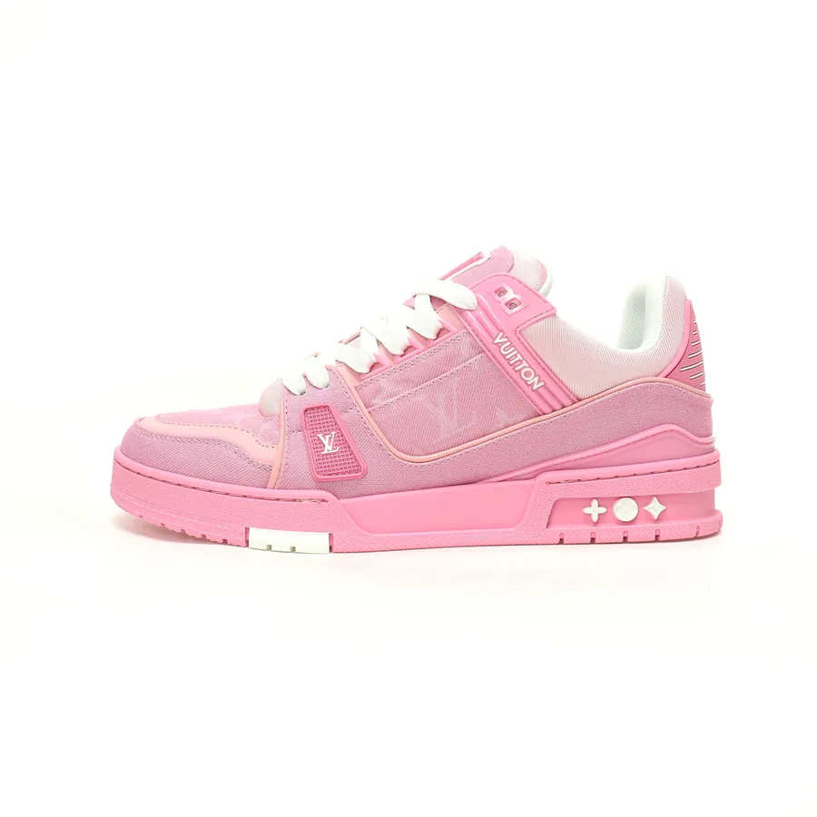 Louis Vuitton Trainer Sneaker Low Monogram Denim
