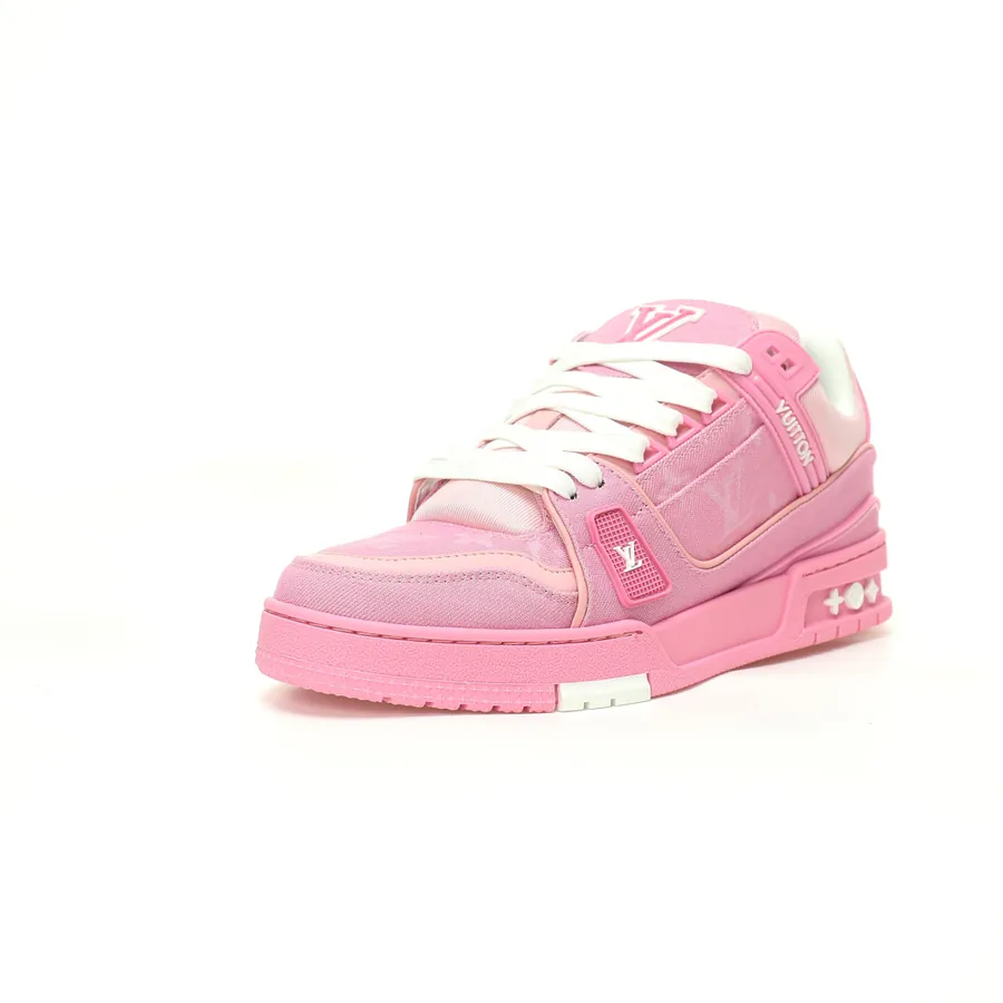 Louis Vuitton Trainer Sneaker Low Monogram Denim