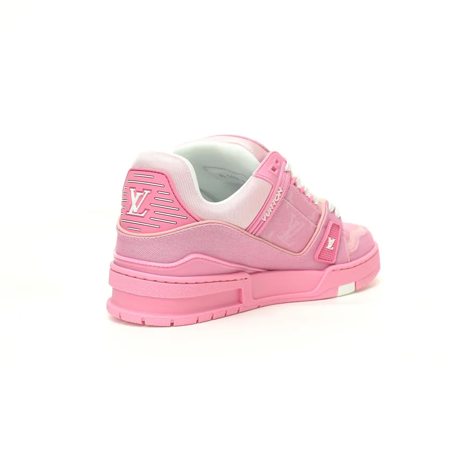 Louis Vuitton Trainer Sneaker Low Monogram Denim