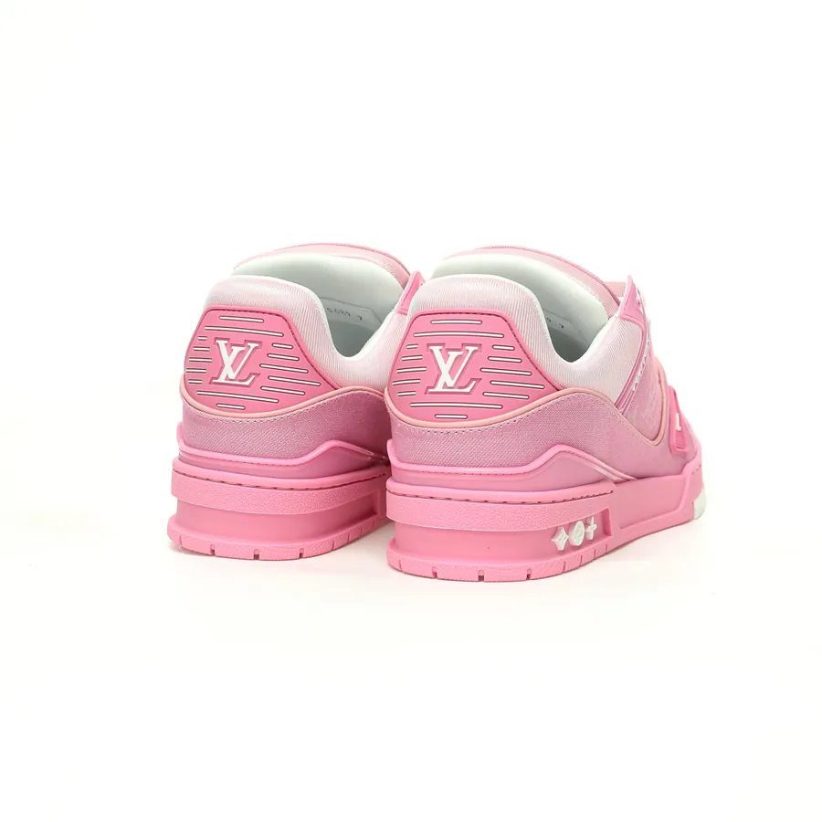 Louis Vuitton Trainer Sneaker Low Monogram Denim