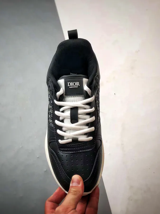 Dior B25 Oblique Runner Low Sneaker Black