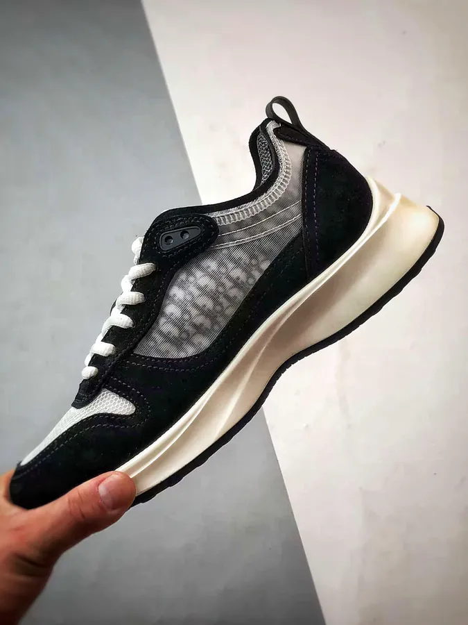 Dior B25 Oblique Runner Sneaker Black and White