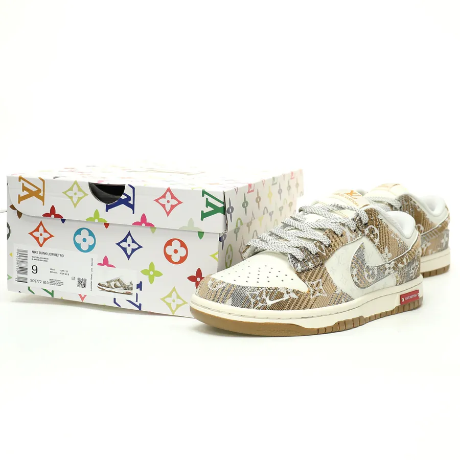 Louis Vuitton x SB Dunk Low Monogram Canvas Sneaker