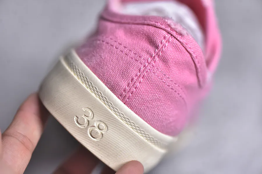 BALENCIAGA Paris Worn Effect Canvas Low Sneaker