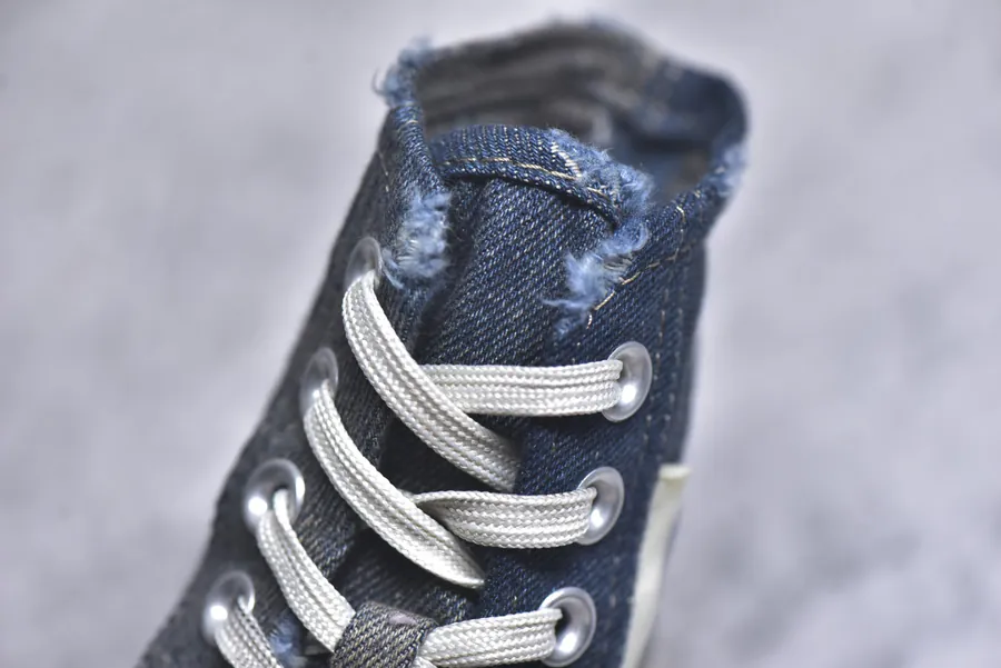 BALENCIAGA Paris Worn Effect Low Top Canvas Sneakers