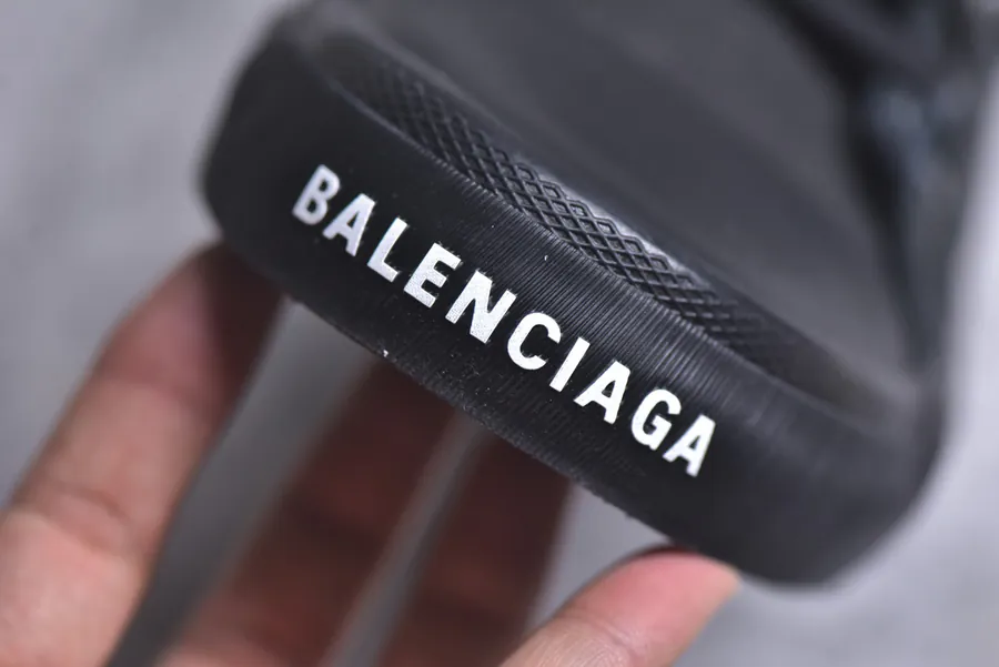 BALENCIAGA Paris Worn Effect Low Top Canvas Sneakers