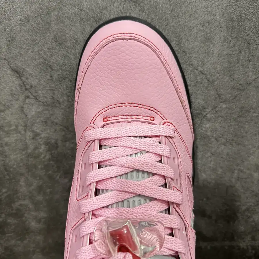Awake x Air 5 Retro High Top Pink