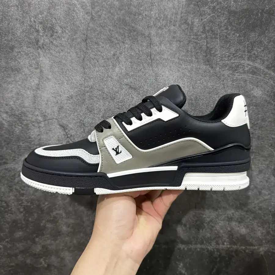 LV Trainer OG Edition Black and Gray Cement
