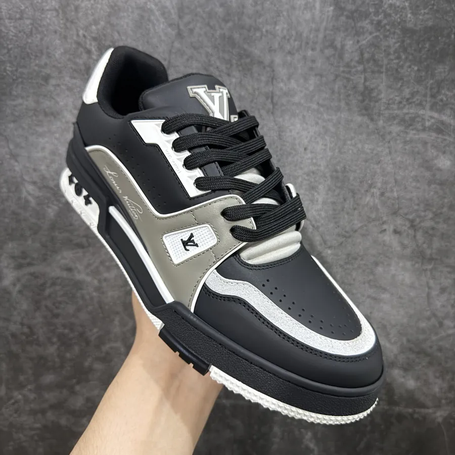 LV Trainer OG Edition Black and Gray Cement