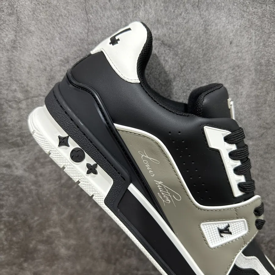 LV Trainer OG Edition Black and Gray Cement