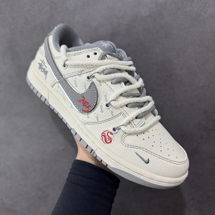 Stussy x Nk SB Dunk Low Custom Color Sneakers