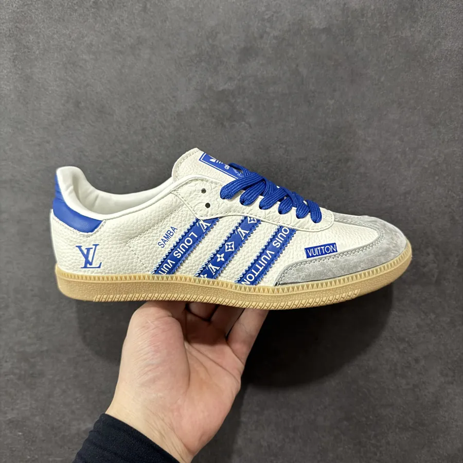 Adidas originals Samba OG x Louis Vuitton Grey White