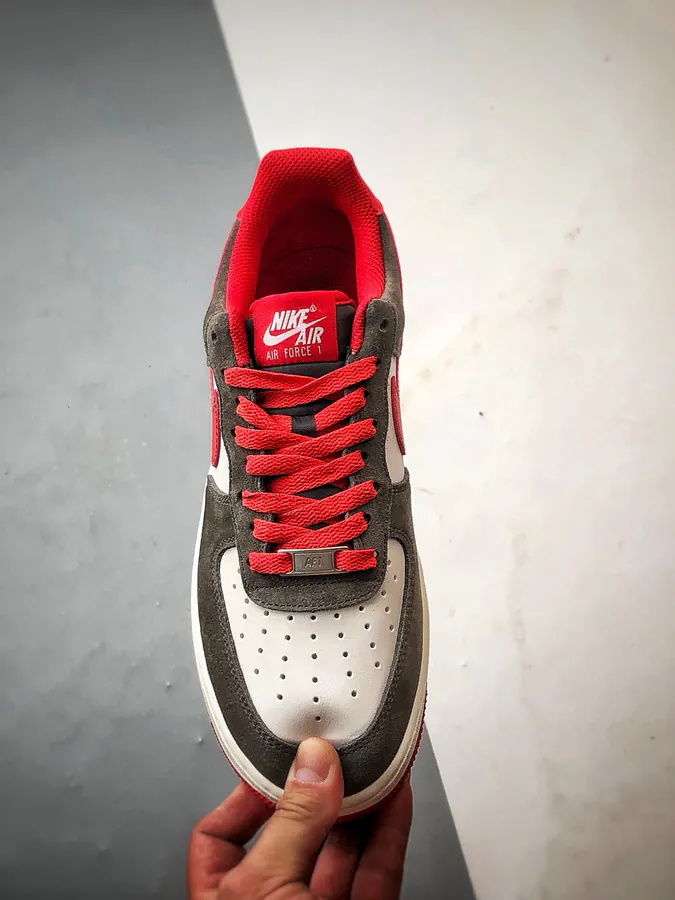 Exclusive Original Air Force 1 07 Low Brown Red