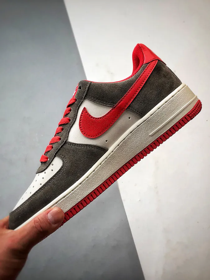 Exclusive Original Air Force 1 07 Low Brown Red