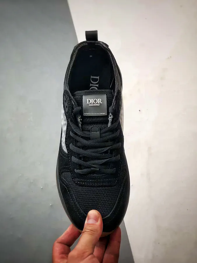 Dior B25 Oblique Runner Sneaker Black