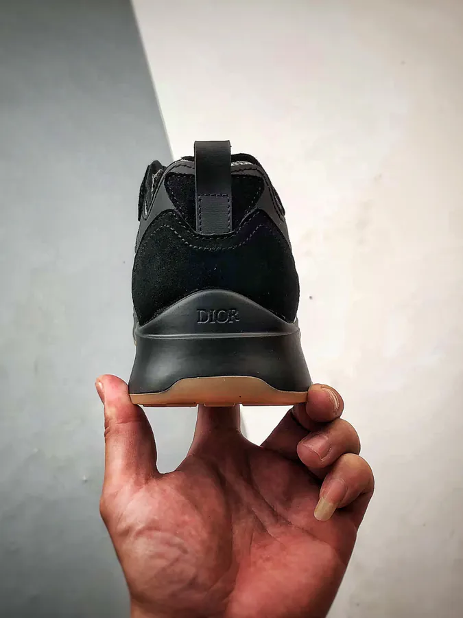Dior B25 Oblique Runner Sneaker Black