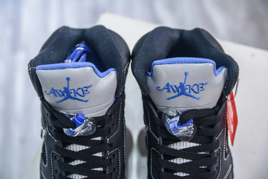 Awake x Air 5 Collaboration Black Blue Sneaker