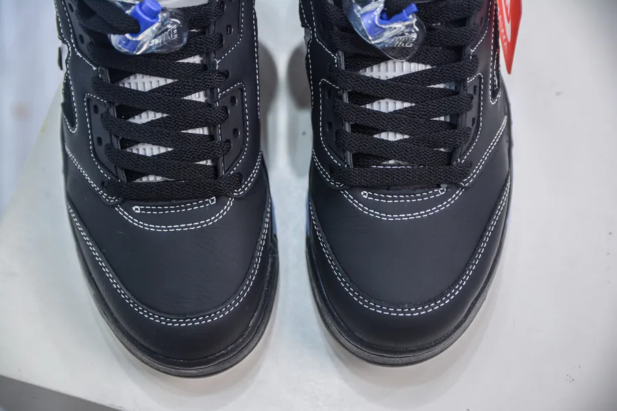 Awake x Air 5 Collaboration Black Blue Sneaker