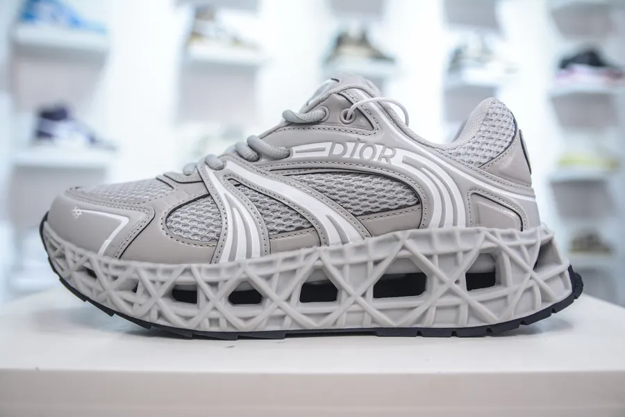 Dior x Kaws B35 NXT Sneaker 3D Printed Hollow Sole, Retro Millennial Design