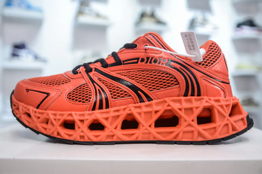 Dior x Kaws B35 NXT Sneaker 3D Printed Mesh and Tech Fabric