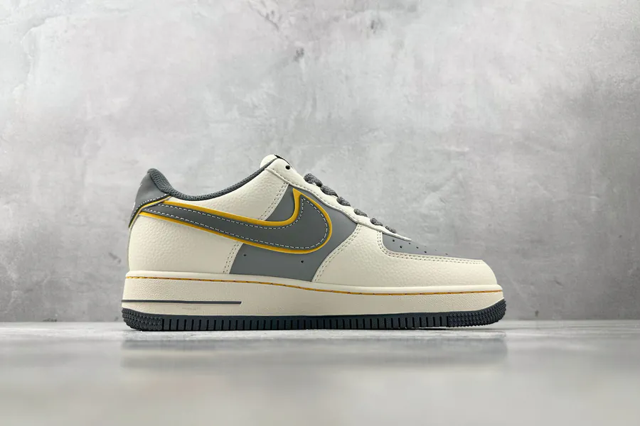 Nike Air Force 107 Mini SU7 Collaboration, Cream and Gray