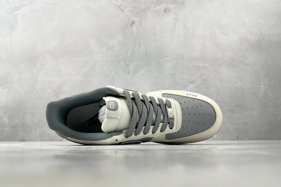 Nike Air Force 107 Mini SU7 Collaboration, Cream and Gray