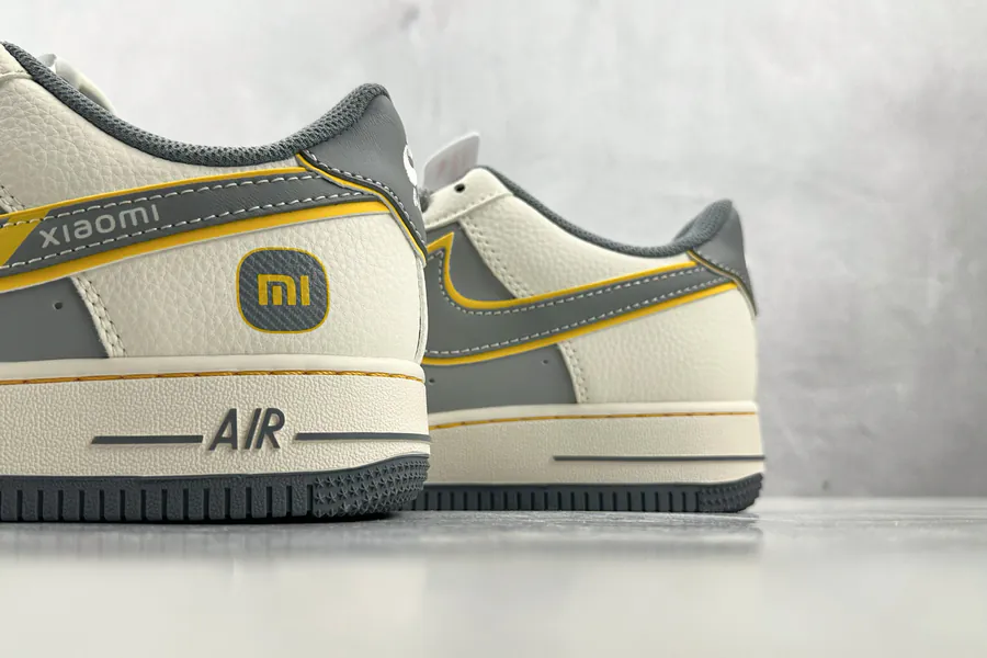Nike Air Force 107 Mini SU7 Collaboration, Cream and Gray