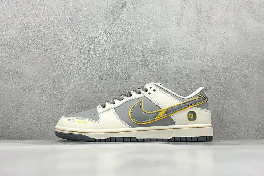 Nike SB Dunk Low Custom Collaboration with Xiaomi, Cambria Gray, Low Top Sneakers