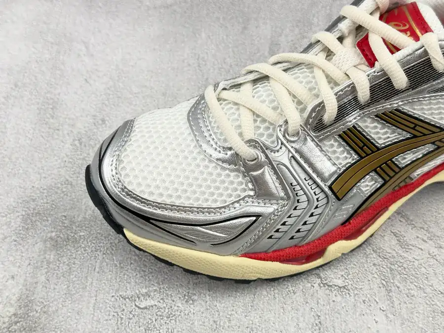 Sneaker Politics x Asics Gel Kayano 14 White Silver
