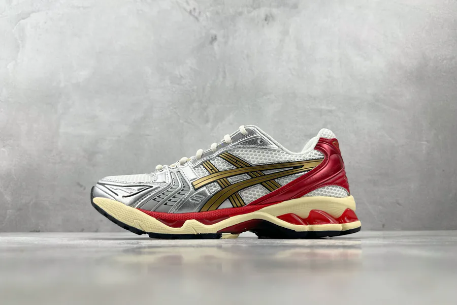 Sneaker Politics x Asics Gel Kayano 14 White Silver