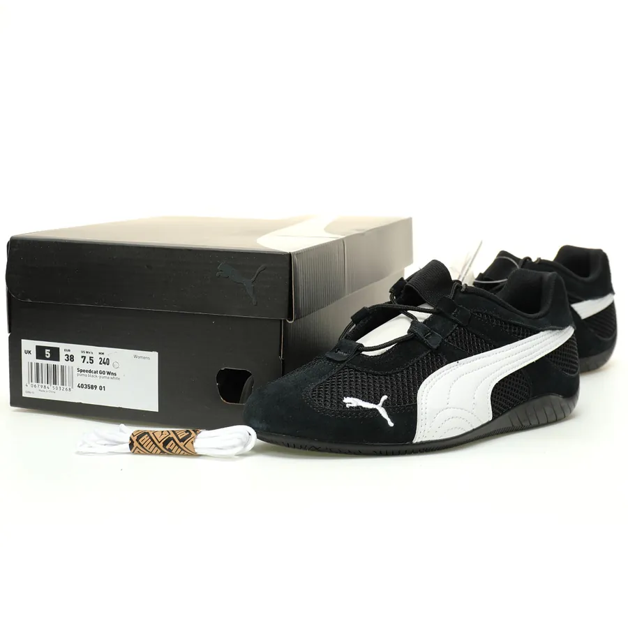 PUM Speed OG Retro Ballet Classic Racing Inspired Low Top Sneaker