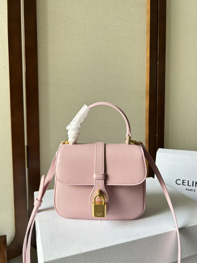 CELIN E 23 Summer New Tabou Mini Smooth Calfskin Handbag