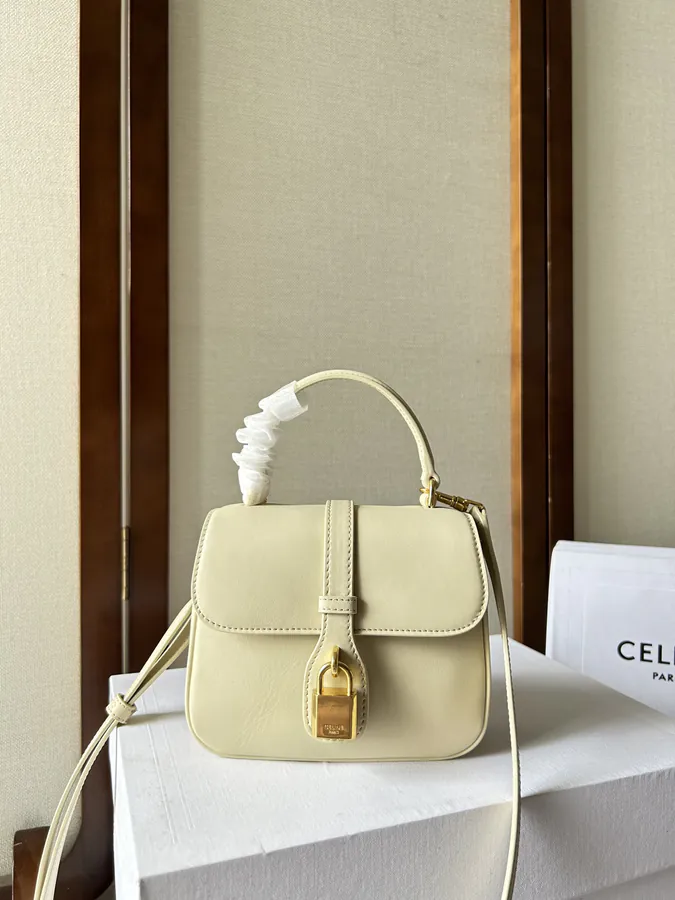 CELIN E Tabou Mini Smooth Calfskin Handbag