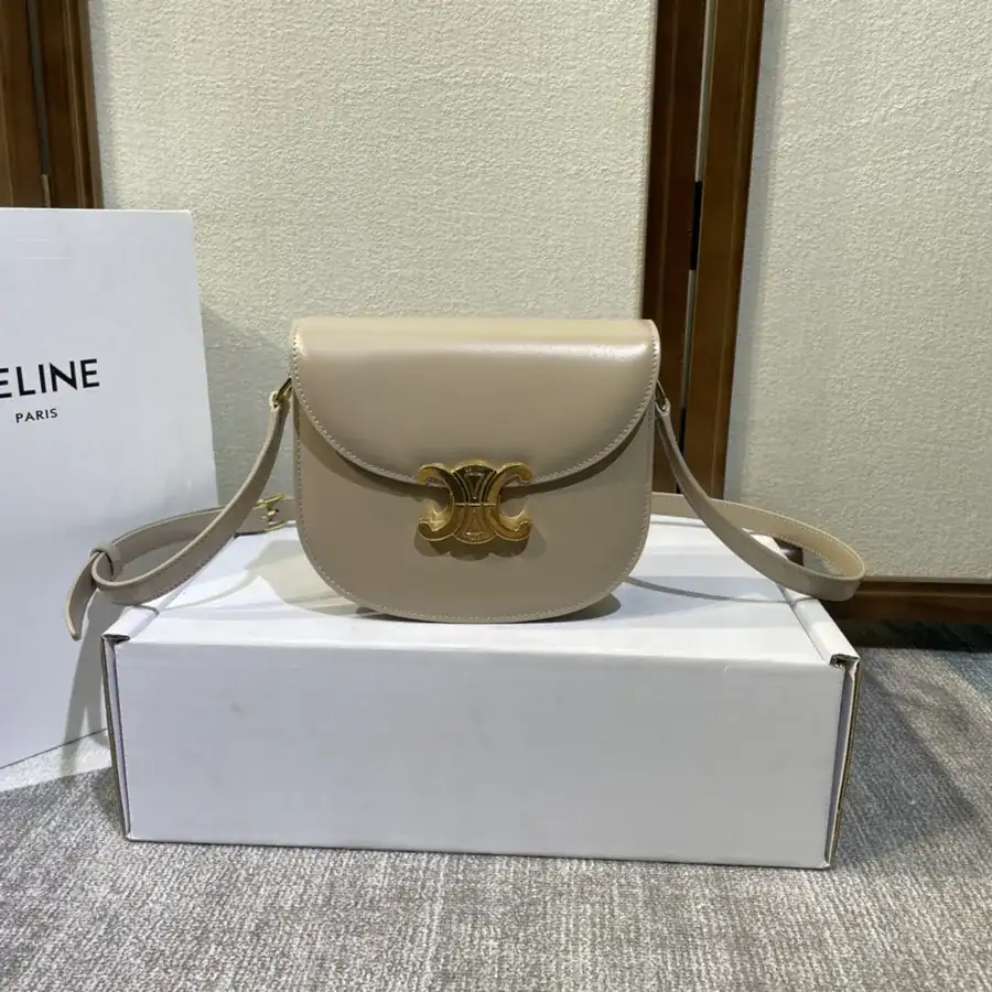 TEEN BESACE TRIOMPHE 2022 New Large Leather Crossbody Bag