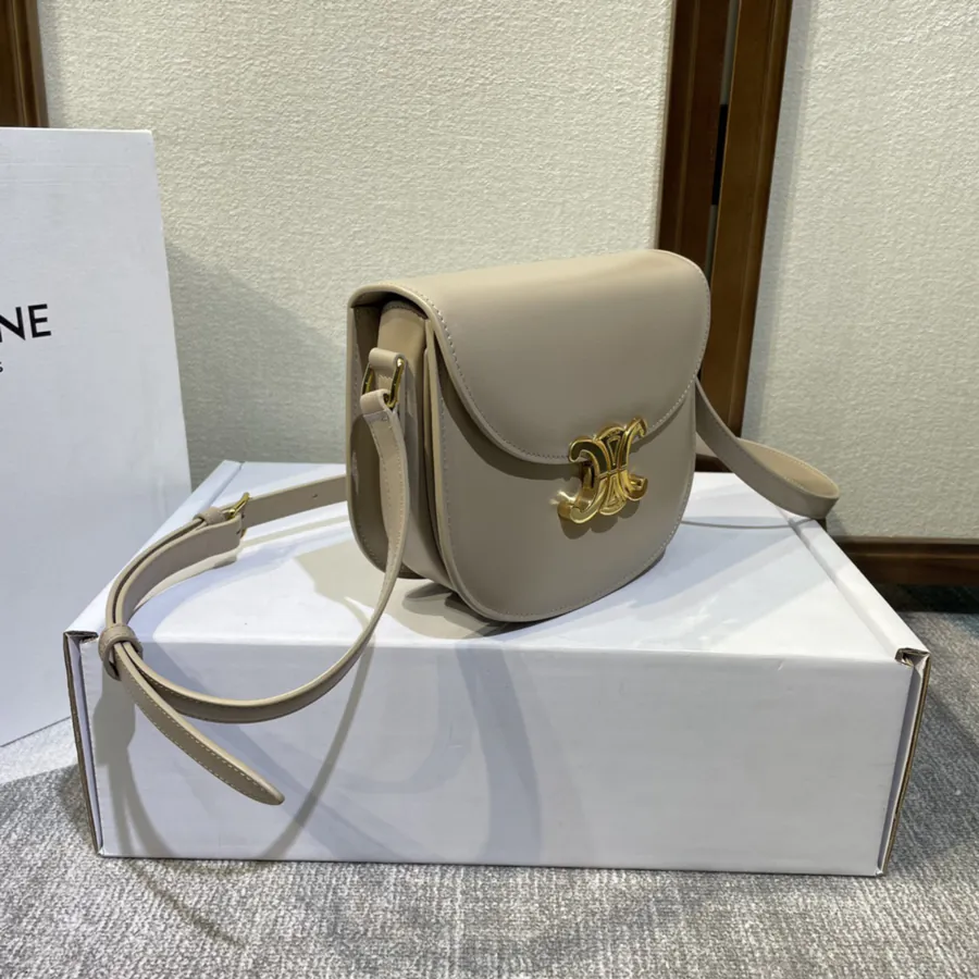 TEEN BESACE TRIOMPHE 2022 New Large Leather Crossbody Bag