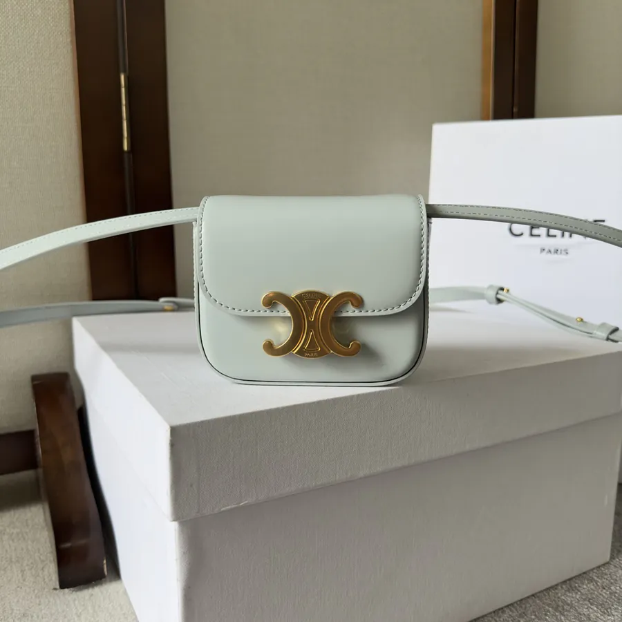 Celine 2022 Mini Earphone Bag with Adjustable Strap