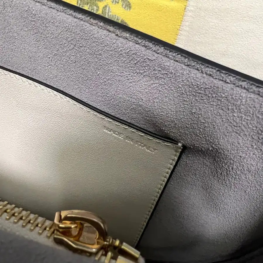 GARAVANI OHVAL Large Calfskin Handbag with Rotating VLOGO Signature Closure