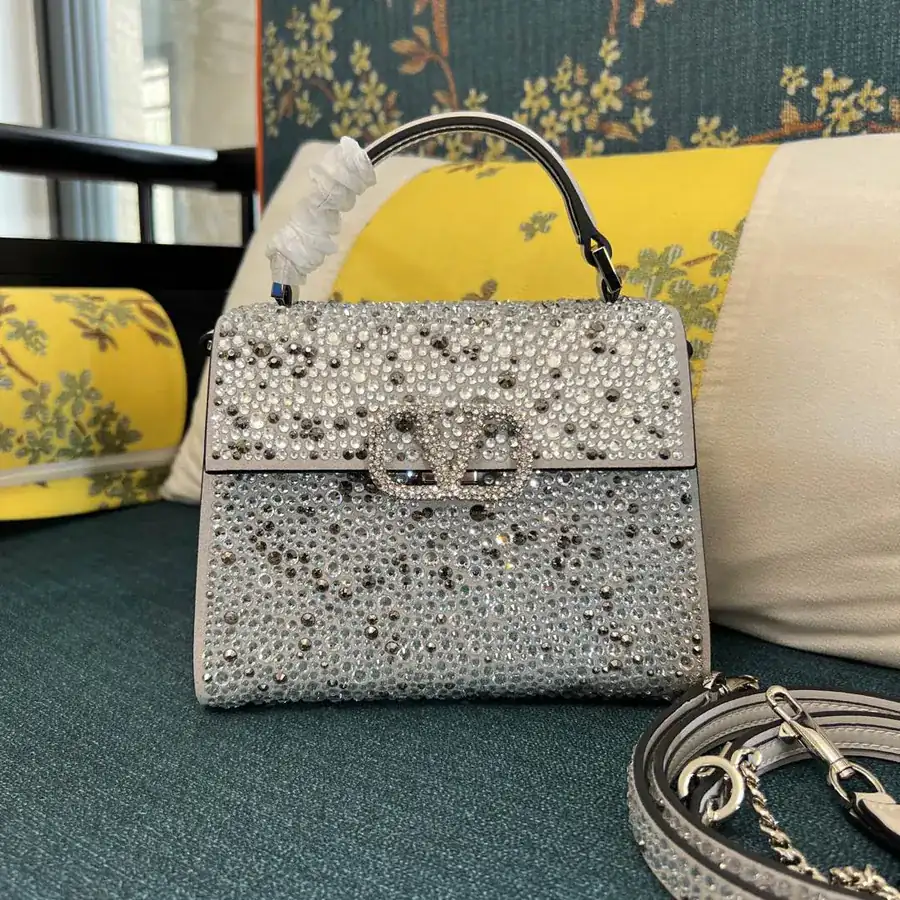 VSLING Mini Mini Calfskin Clutch with Adjustable Strap