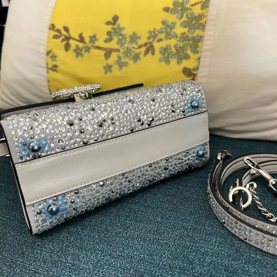 VSLING Mini Mini Calfskin Clutch with Adjustable Strap