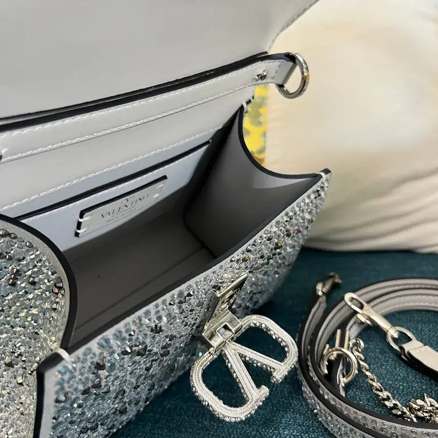 VSLING Mini Mini Calfskin Clutch with Adjustable Strap