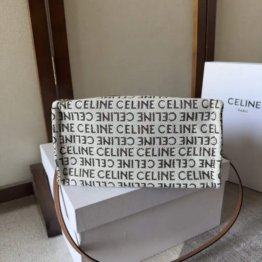 CE New Fabric Tote Tech Style Logo Print, Sophisticated and Chic