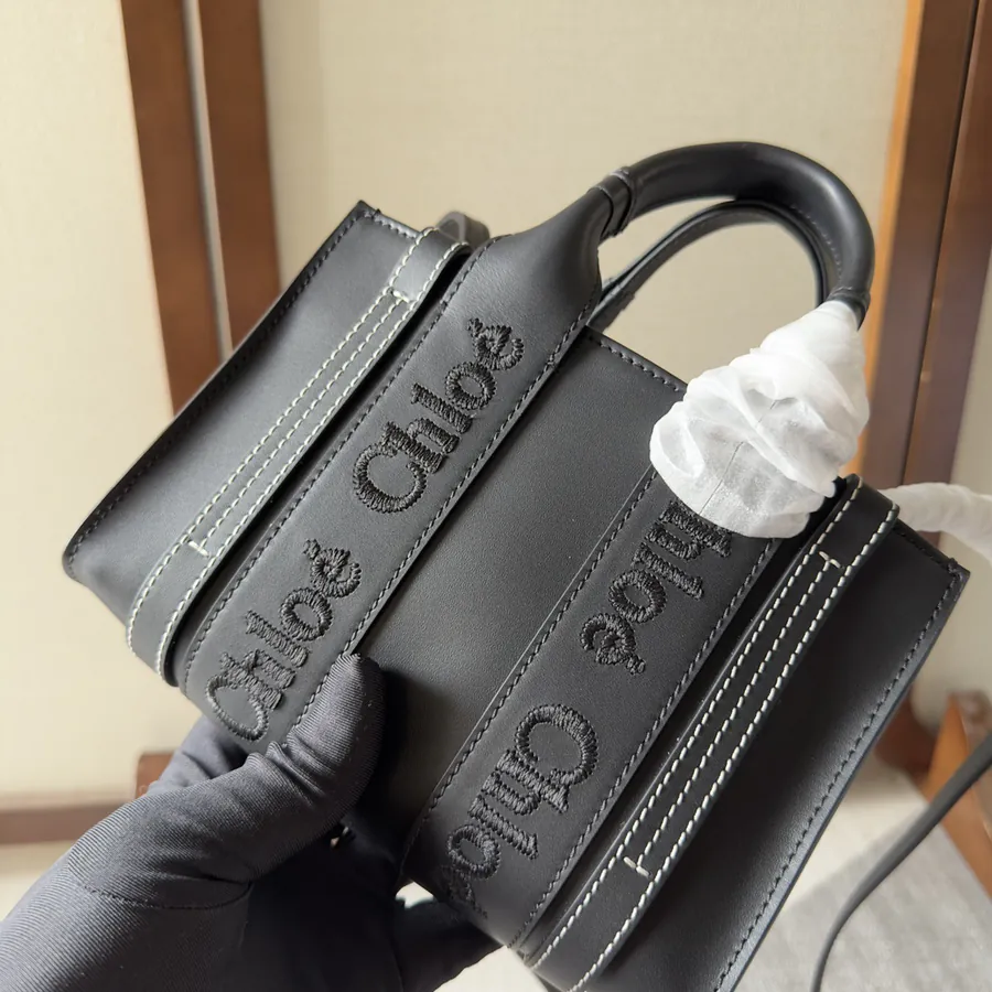 Chloe Woody Mini Tote Bag