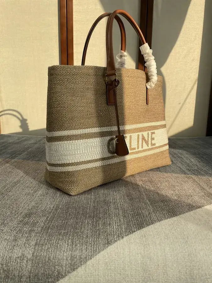 CABAS Canvas Bag Trendy New Weaving Collection